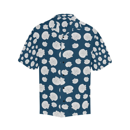 Seashell Print Design LKS3012 Men's Hawaiian Shirt