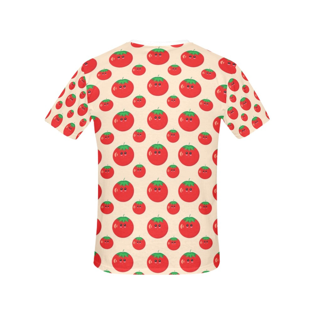 Tomato Print Design LKS308 Women's  T-shirt