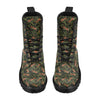 Tiger Pattern Print Design LKS303 Women's Boots