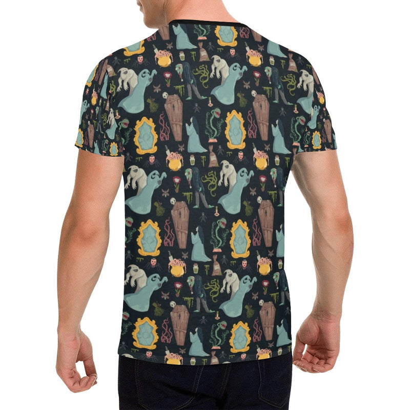 Creepy Print Design LKS303 Men's All Over Print T-shirt