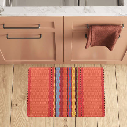 Mexican Pattern Print Design 05 Kitchen Mat