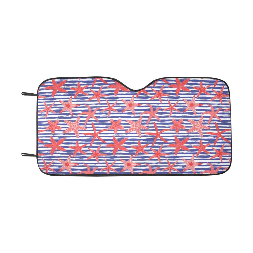 Starfish Print Design LKS401 Car front Windshield Sun Shade