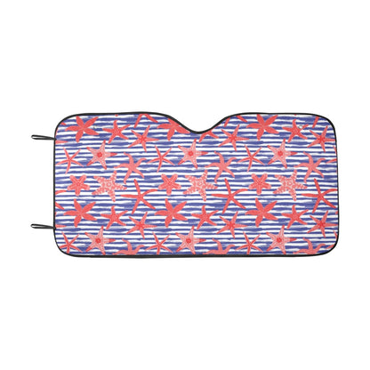 Starfish Print Design LKS401 Car front Windshield Sun Shade