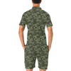 Army Camouflage Pattern Print Design 02 Men's Romper