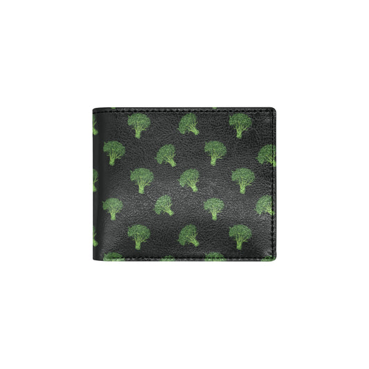 Broccoli Pattern Print Design 04 Men's ID Card Wallet