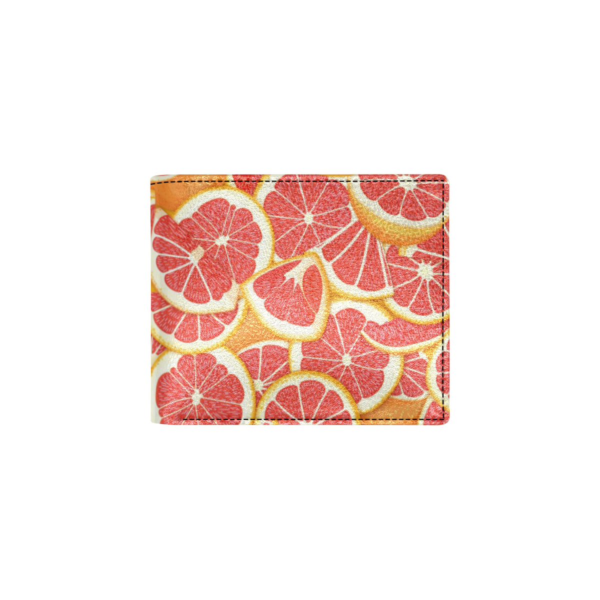 Grapefruit Pattern Print Design GF02 Men's ID Card Wallet
