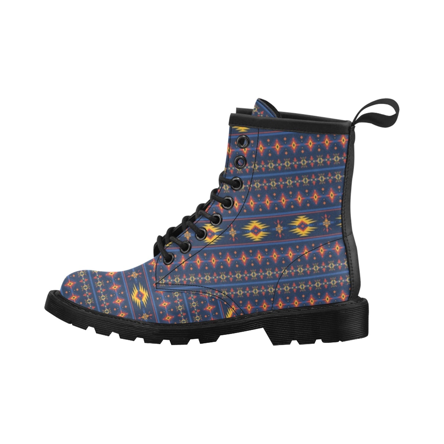 Southwest Pattern Print Design LKS306 Women's Boots