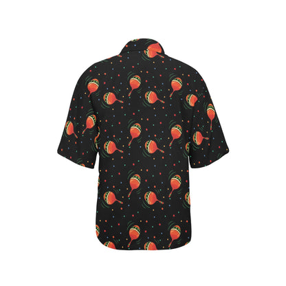 Maracas Pattern Print Design 03 Women's Hawaiian Shirt