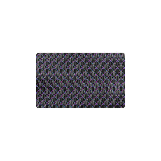 Mermaid Pattern Print Design 09 Kitchen Mat