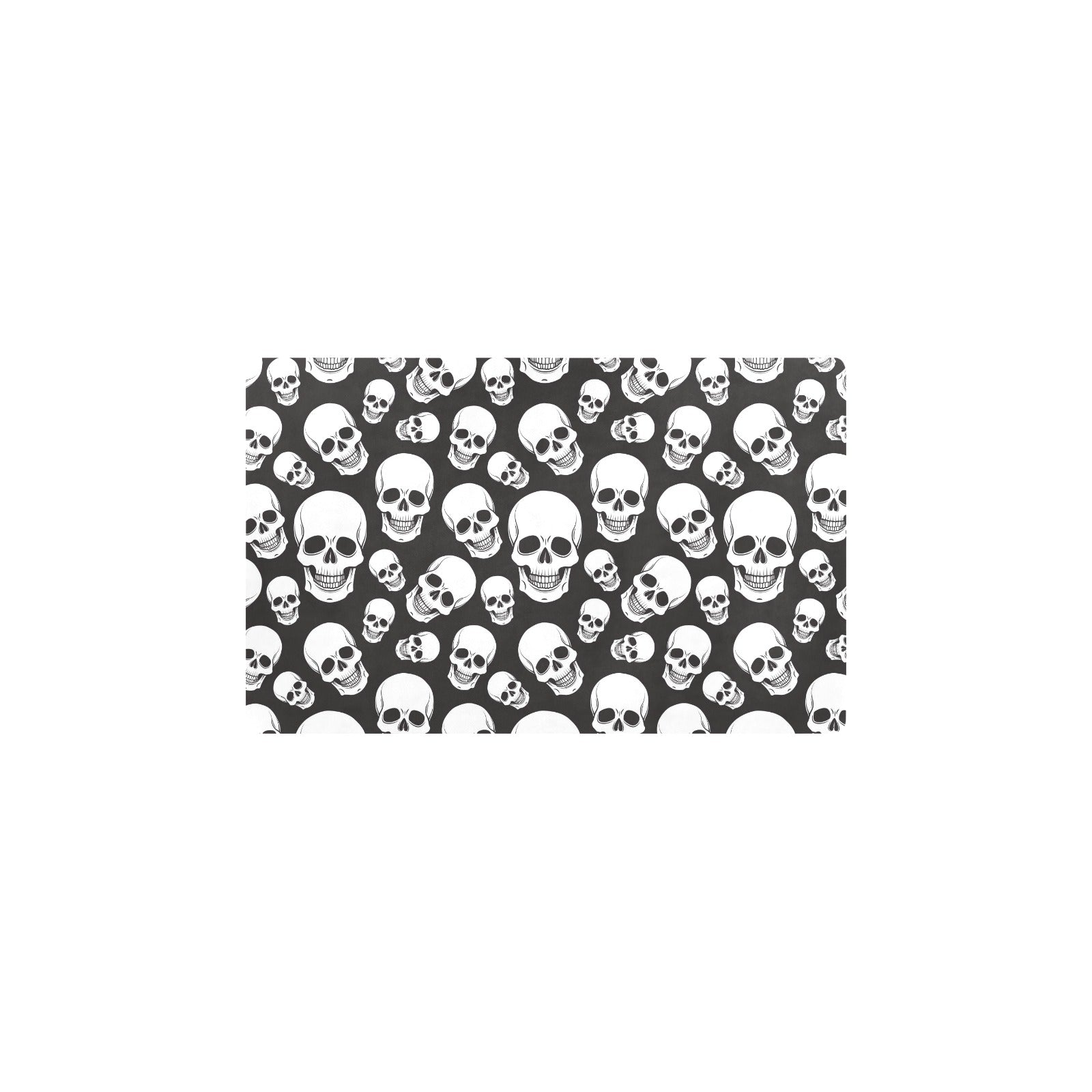 Skull Print Design LKS301 Kitchen Mat