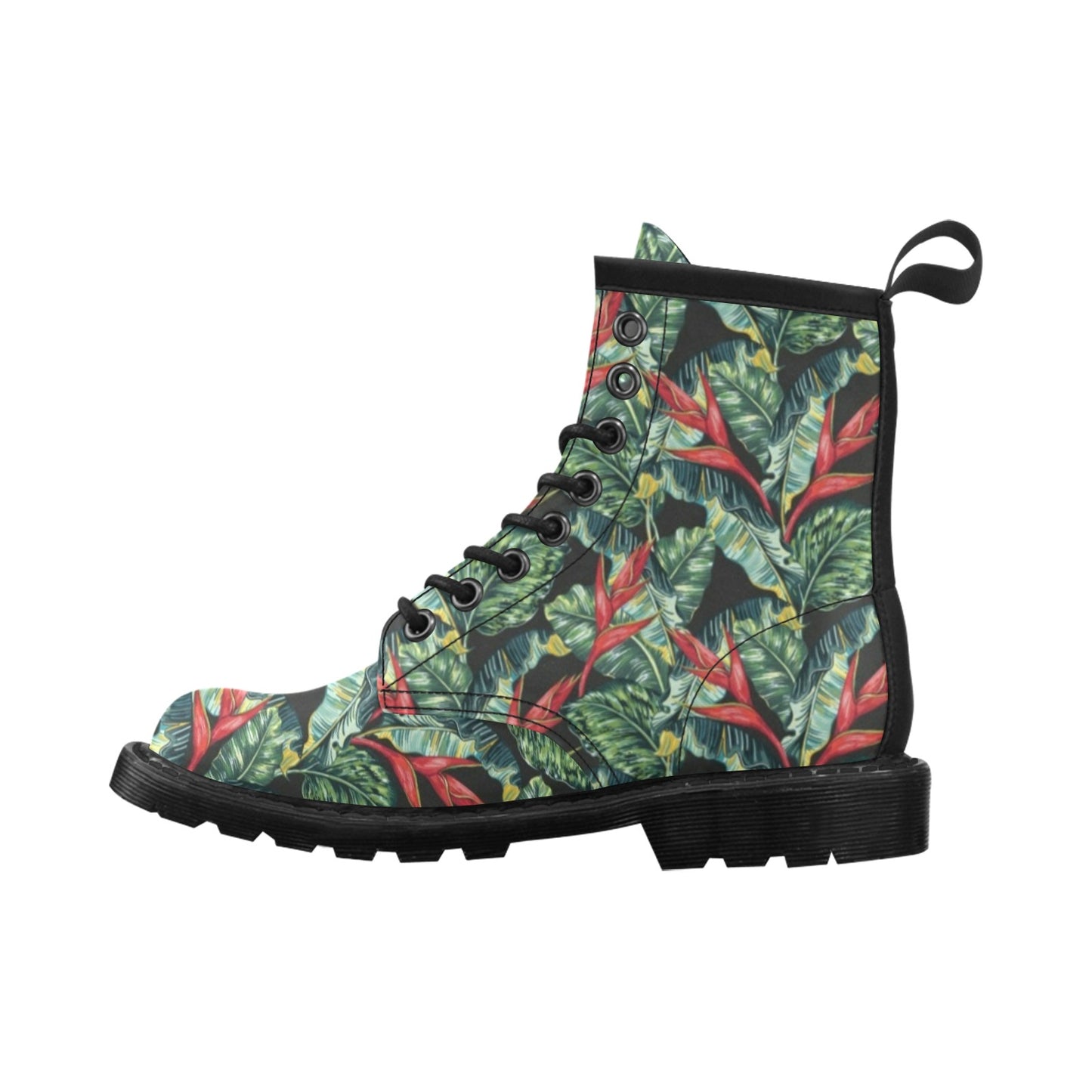 Bird Of Paradise Pattern Print Design BOP06 Women's Boots