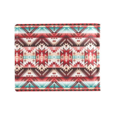 Aztec Western Style Print Pattern Men's ID Card Wallet