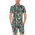 Bird Of Paradise Pattern Print Design BOP03 Men's Romper