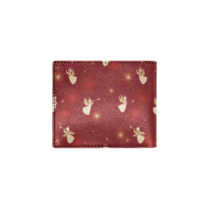 Angel Pattern Print Design 07 Men's ID Card Wallet