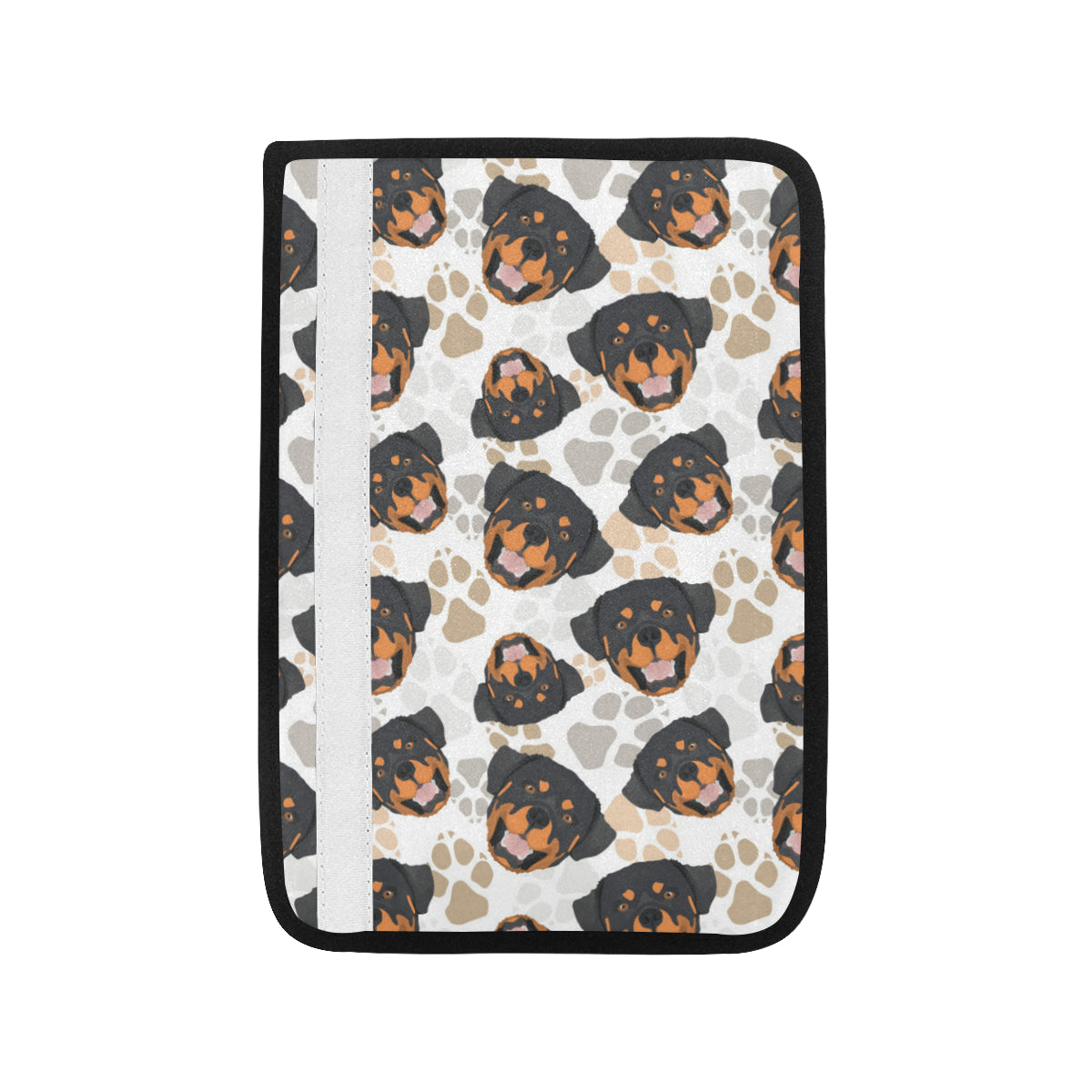 Rottweiler Pattern Print Design A03 Car Seat Belt Cover