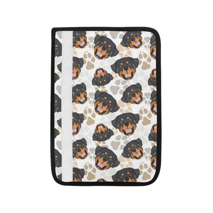 Rottweiler Pattern Print Design A03 Car Seat Belt Cover