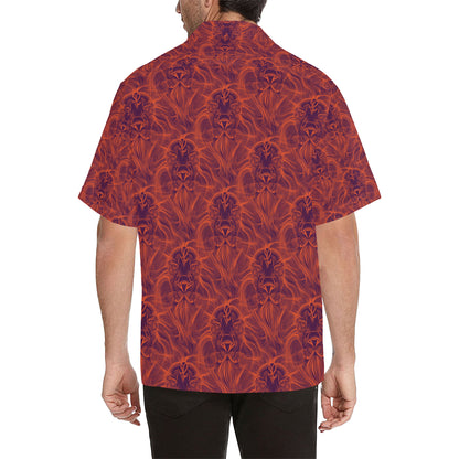 Leo Pattern Print Design 01 Men's Hawaiian Shirt