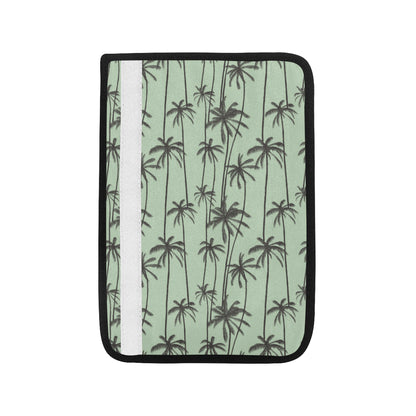 Palm Tree Pattern Print Design A04 Car Seat Belt Cover