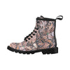 Camouflage Realistic Tree Leaf Print Women's Boots