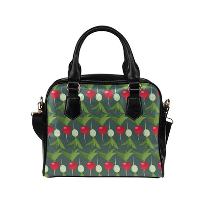 Radish Pattern Print Design A03 Shoulder Handbag