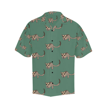 Sugar Glider Pattern Print Design 01 Men's Hawaiian Shirt