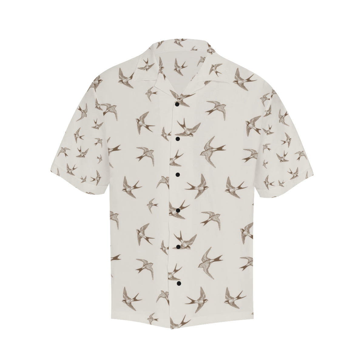 Swallow Bird Pattern Print Design 01 Men's Hawaiian Shirt