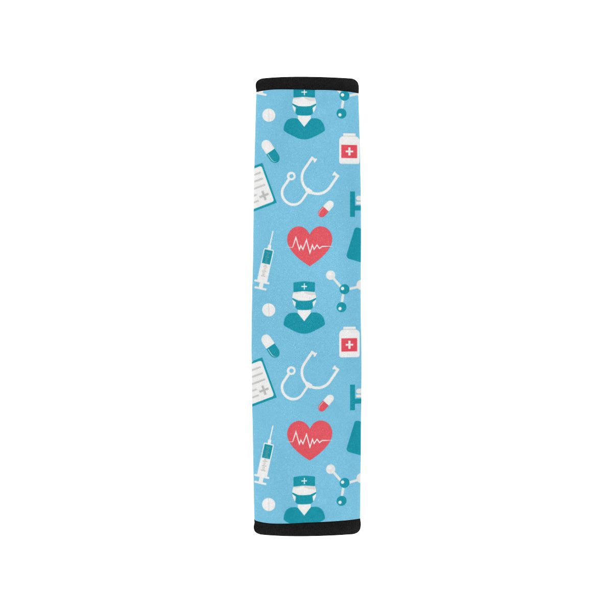 Nurse Pattern Print Design A03 Car Seat Belt Cover