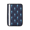 SeaHorse Blue neon Pattern Print Design 03 Car Seat Belt Cover