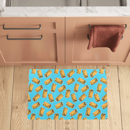 Burrito Print Design LKS301 Kitchen Mat