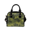 Military Camouflage Pattern Print Design 02 Shoulder Handbag