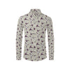 Swallow Bird Pattern Print Design 03 Men's Long Sleeve Shirt