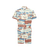 Accounting Financial Pattern Print Design 01 Men's Romper