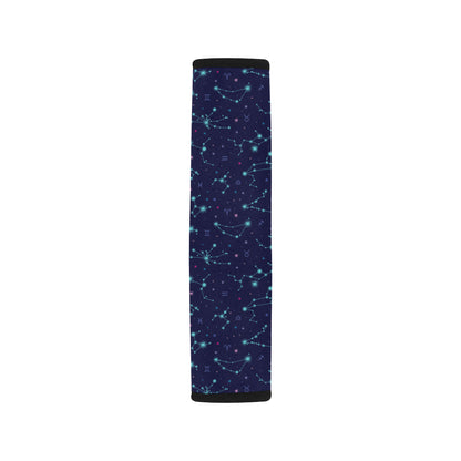 Constellation Pattern Print Design 01 Car Seat Belt Cover