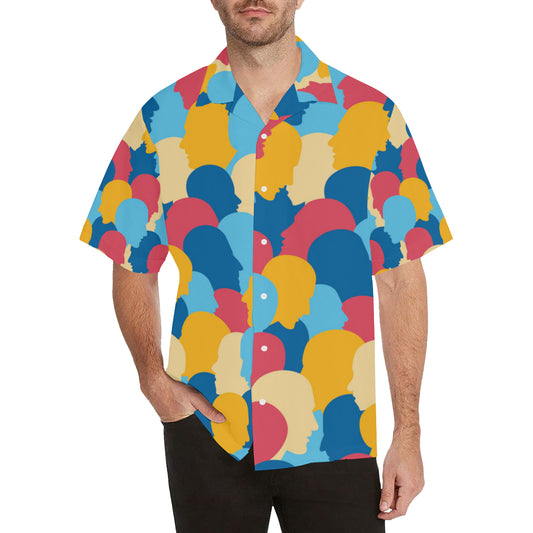 Psychology Pattern Print Design A02 Men's Hawaiian Shirt