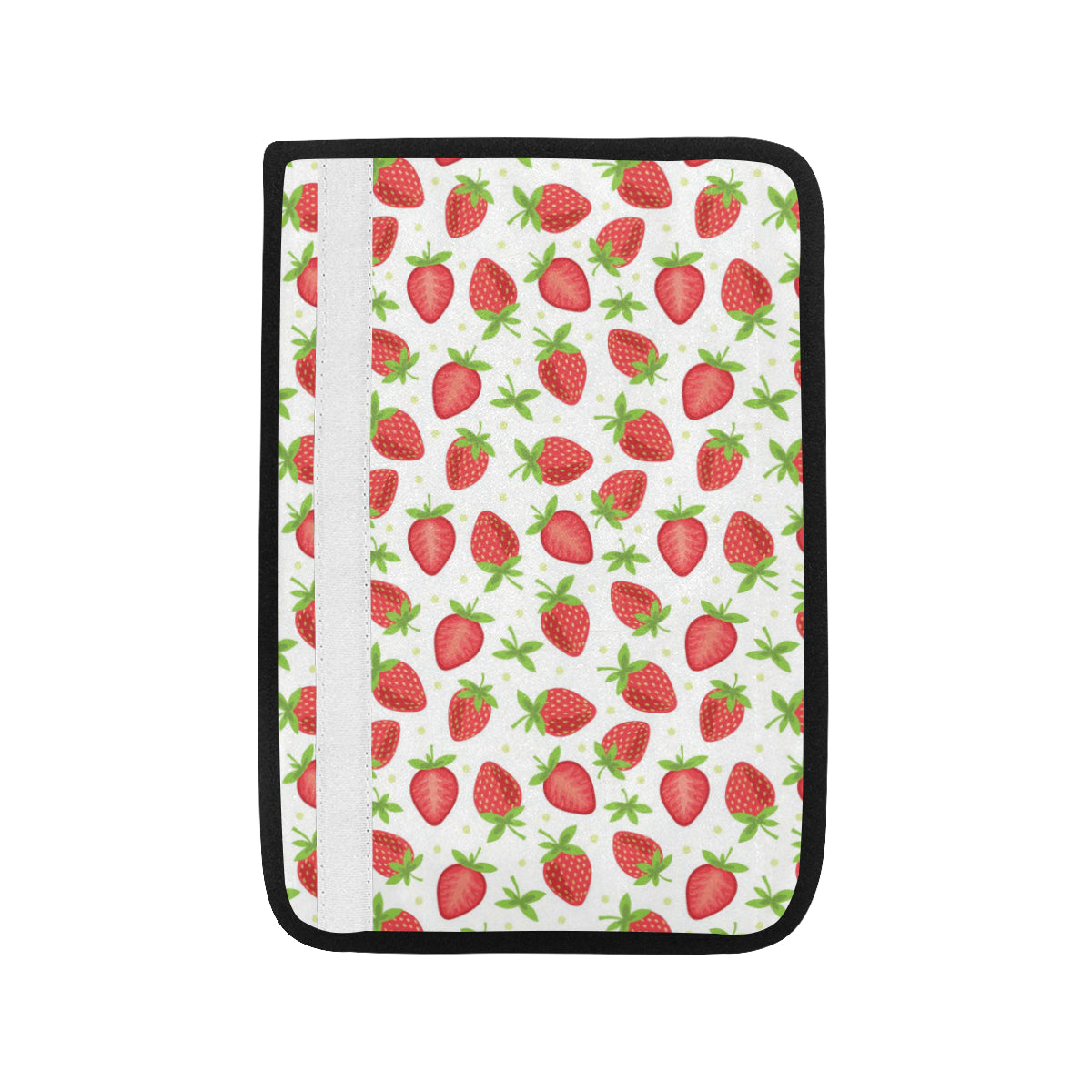 Strawberry Pattern Print Design SB07 Car Seat Belt Cover