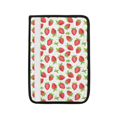 Strawberry Pattern Print Design SB07 Car Seat Belt Cover