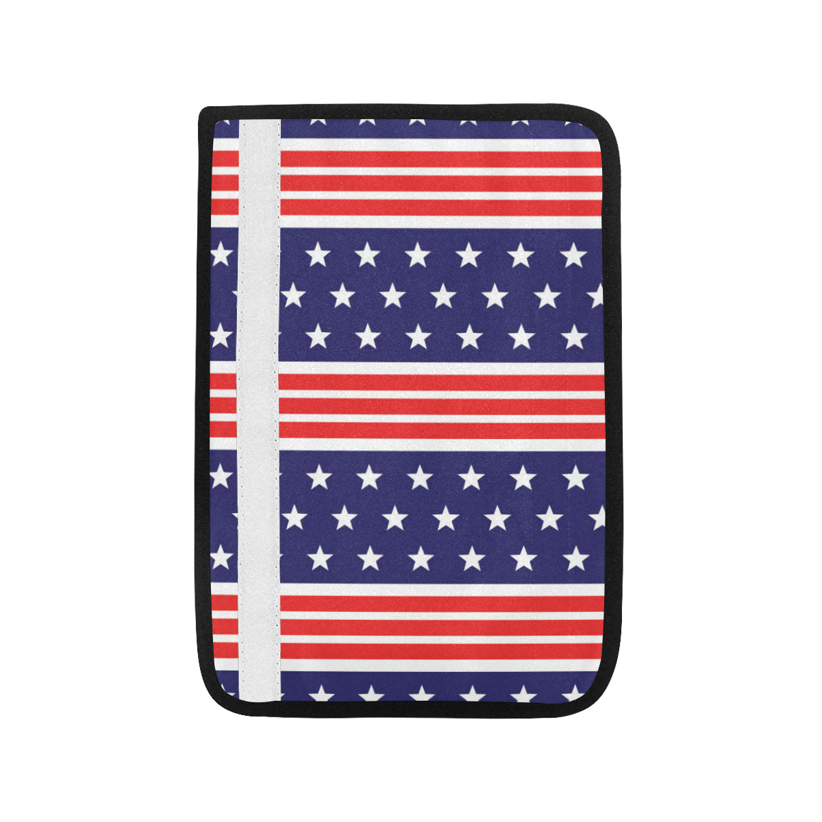 Patriotic Pattern Print Design A04 Car Seat Belt Cover