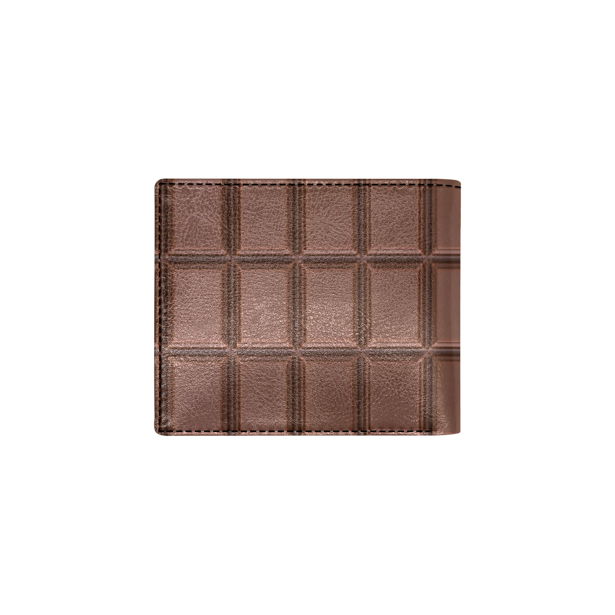 Chocolate Pattern Print Design 03 Men's ID Card Wallet