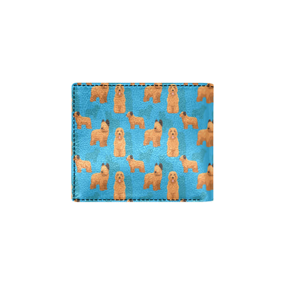 Briards Pattern Print Design 01 Men's ID Card Wallet
