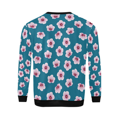 Cherry Blossom Pattern Print Design CB08 Men Long Sleeve Sweatshirt