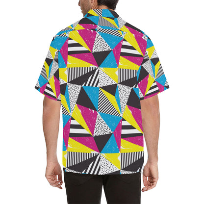 80s Pattern Print Design 2 Men's Hawaiian Shirt