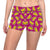 Taco Pattern Print Design TC01 Yoga Shorts