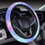 Galaxy Stardust Pastel Color Print Steering Wheel Cover with Elastic Edge