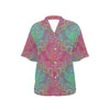 Boho Pattern Print Design 02 Women's Hawaiian Shirt