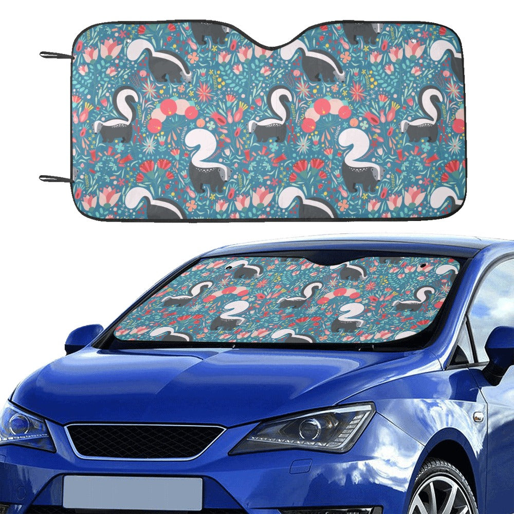 Skunk Print Design LKS302 Car front Windshield Sun Shade