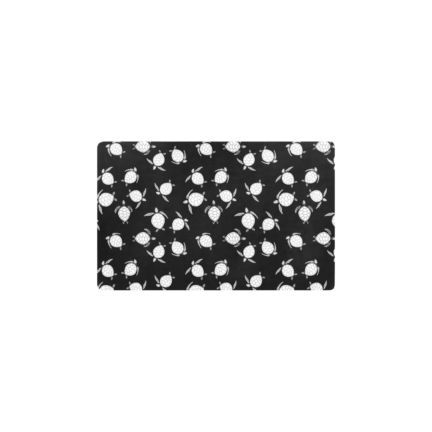 Sea Turtle Print Design LKS303 Kitchen Mat