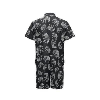 Elephant Tribal Men's Romper