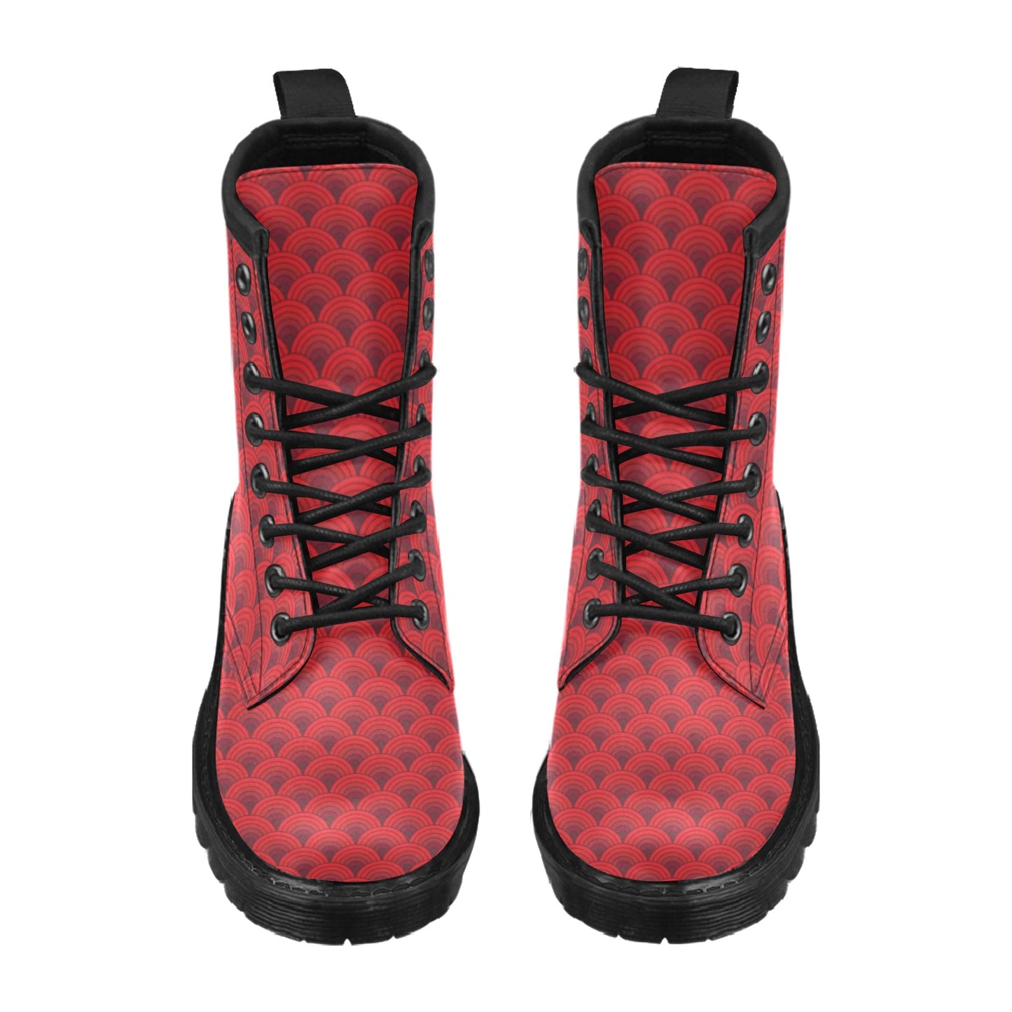 Scales Print Design LKS403 Women's Boots