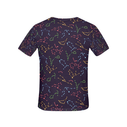 Zodiac Print Design LKS301 Women's  T-shirt