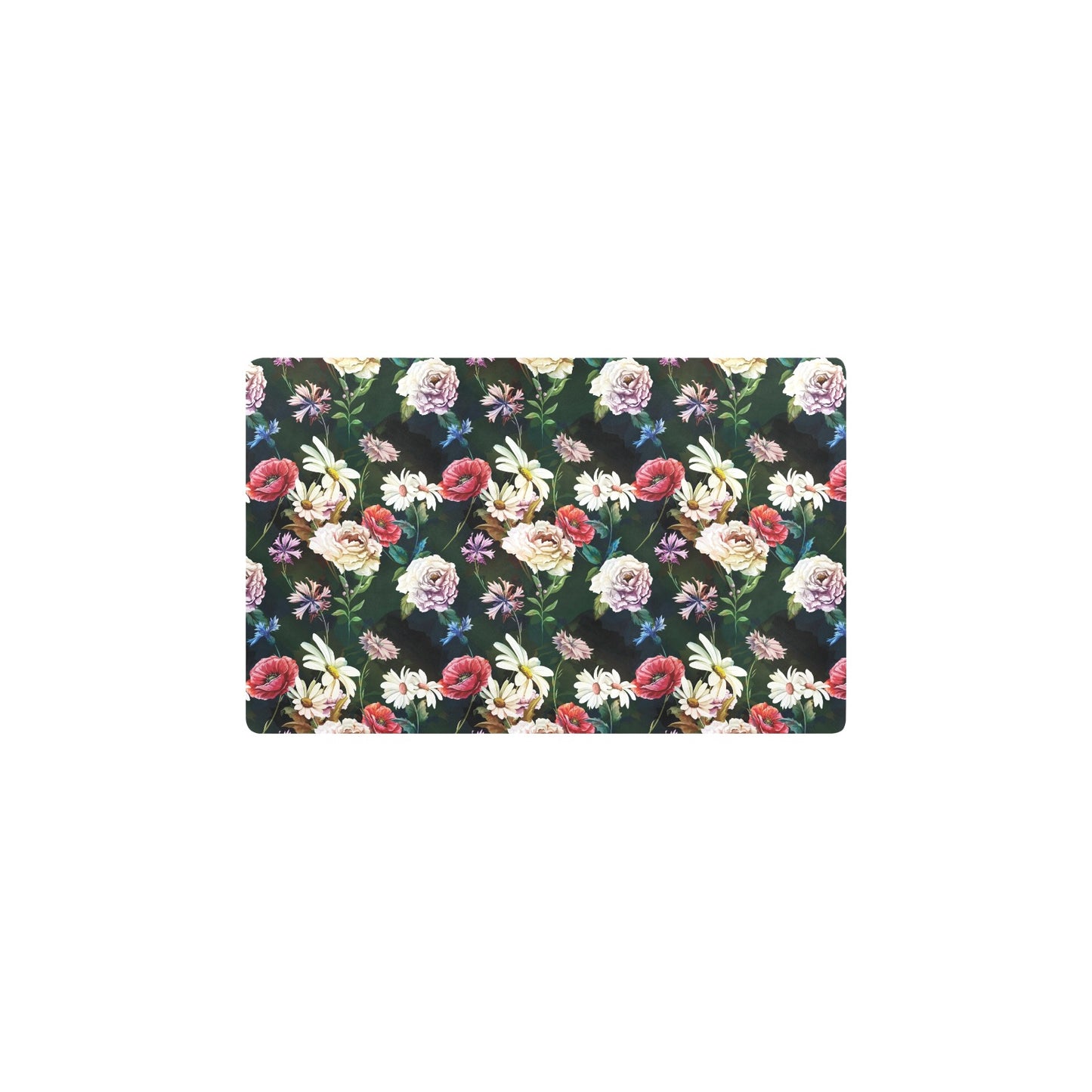 Summer Floral Print Design LKS303 Kitchen Mat
